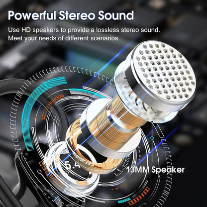 Wireless Earbuds | Bluetooth 5.4 | 40H | Noise Cancelling | 4 Mics