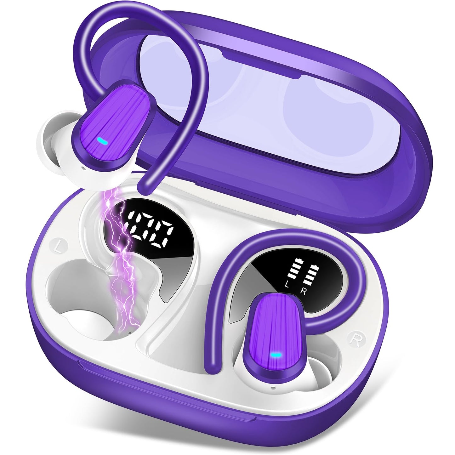 Wireless Earbuds | Bluetooth 5.4 | 40H | Noise Cancelling | 4 Mics