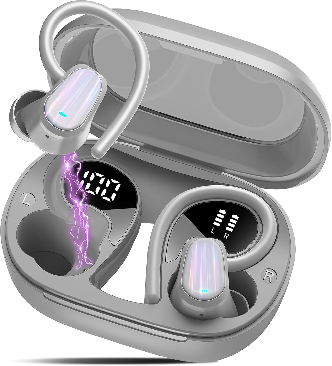 Wireless Earbuds | Bluetooth 5.4 | 40H | Noise Cancelling | 4 Mics