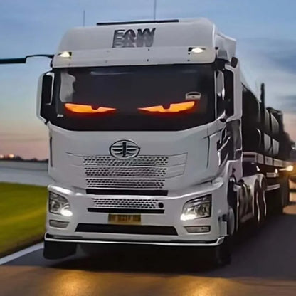 Devil Eyes LED Animation Screen Light Car Windshield Screen USB Plug-in DIY App Control Flexible Scrolling Text LED Display