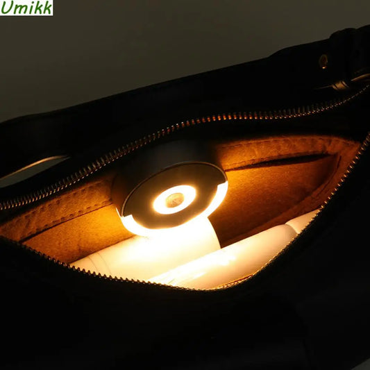 Smart Purse Light with Auto Sensor & Touch Control — instantly illuminates your bag with soft light, perfect for everyday use and gifting.